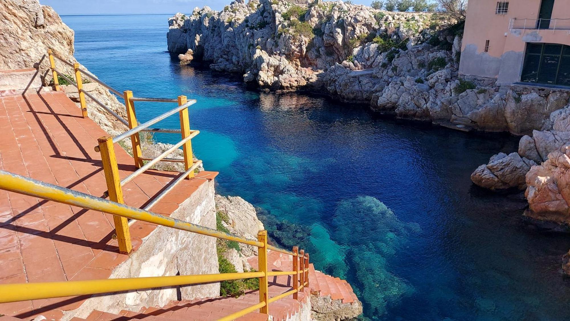 La Caletta Bed and Breakfast Santa Flavia Buitenkant foto