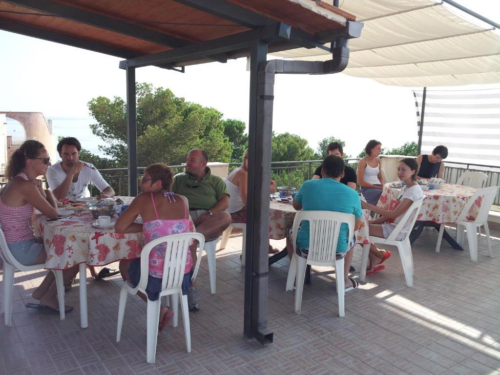 La Caletta Bed and Breakfast Santa Flavia Buitenkant foto