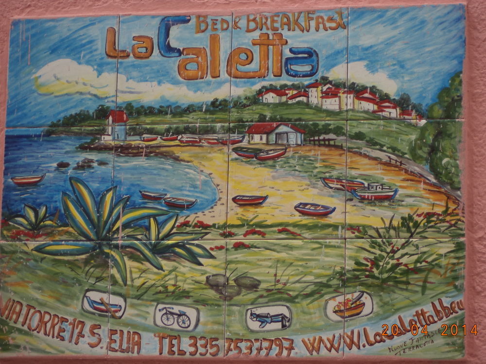 La Caletta Bed and Breakfast Santa Flavia Buitenkant foto